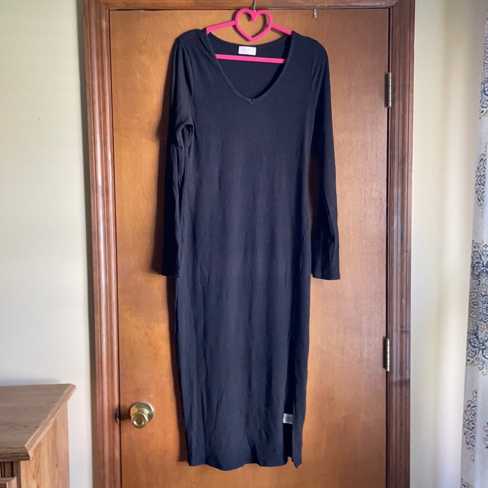 👗NWT Pink Lily ribbed dress